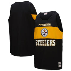 Pittsburgh Steelers Mitchell & Ness Retro Colorblock Tank Top