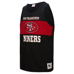 San Francisco 49ers Mitchell & Ness Retro Colorblock Tank Top