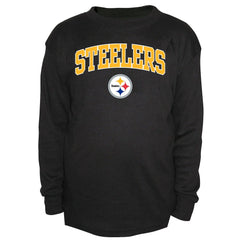 Pittsburgh Steelers Fanatics Big & Tall Thermal Long Sleeve Crew Neck T-Shirt