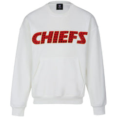Kansas City Chiefs Cuce Women's Chenille Jeweled Sweatshirt
