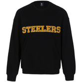 Pittsburgh Steelers Cuce Women's Chenille Jeweled Sweatshirt