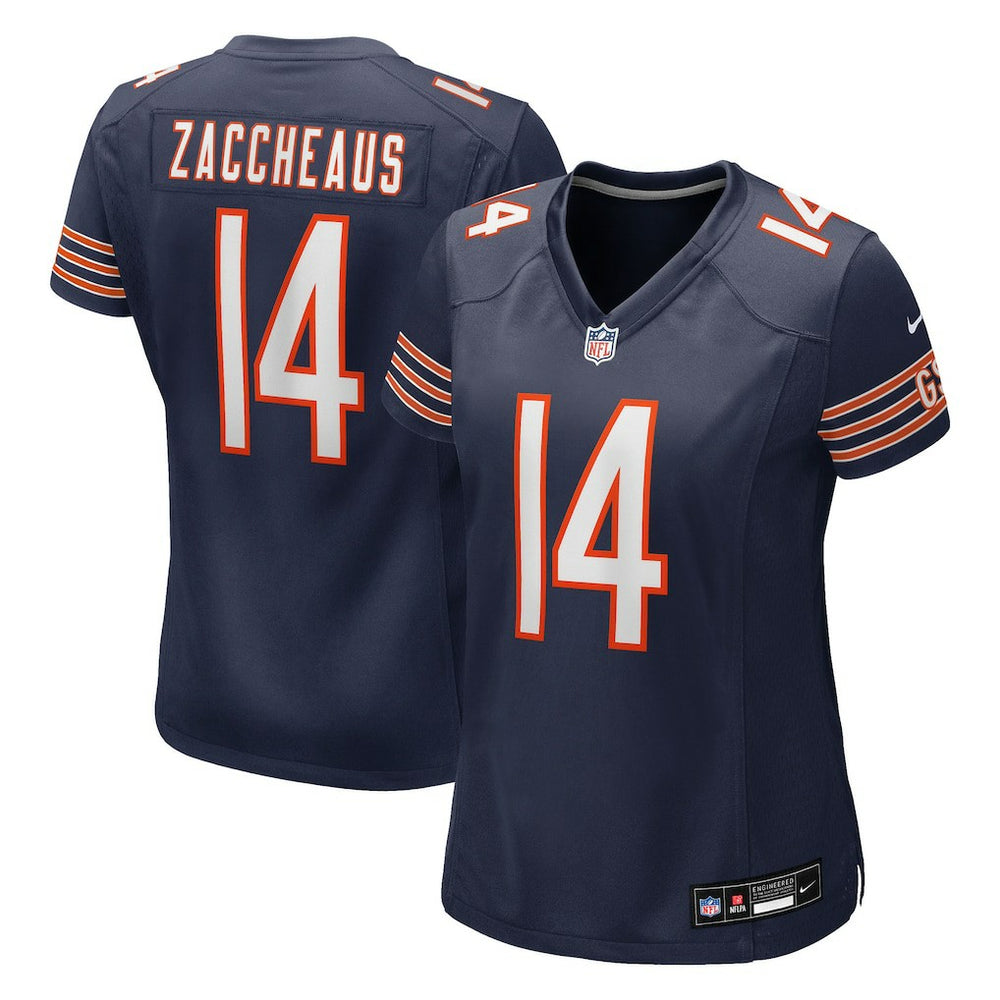Chicago Bears Nike Olamide Zaccheaus Women's Team Game Jersey