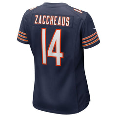 Chicago Bears Nike Olamide Zaccheaus Women's Team Game Jersey
