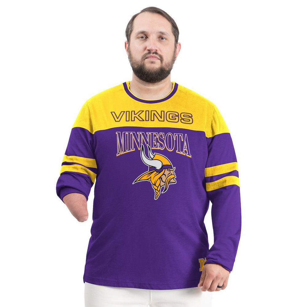 Minnesota Vikings G-III Sports by Carl Banks Adaptive Outlast Long Sleeve T-Shirt