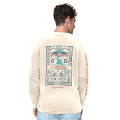 New Orleans Saints Margaritaville Five O'Clock Henley Long Sleeve T-Shirt