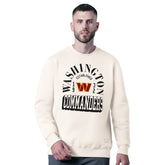 Washington Commanders MSX by Michael Strahan Whiteout Tri-Blend Sweatshirt