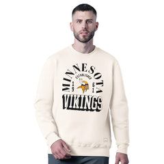 Minnesota Vikings MSX by Michael Strahan Whiteout Tri-Blend Sweatshirt