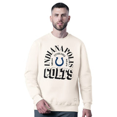 Indianapolis Colts MSX by Michael Strahan Whiteout Tri-Blend Sweatshirt