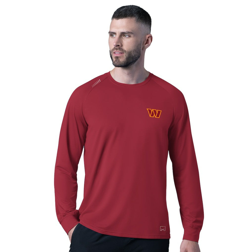 Washington Commanders MSX by Michael Strahan Forward Long-Sleeve T-Shirt