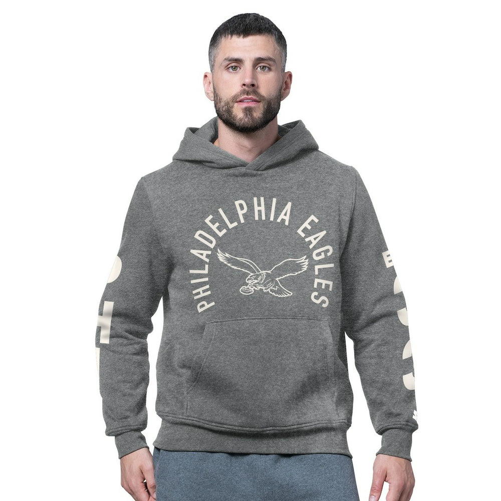 Philadelphia Eagles Starter Handoff Vintage Logo Fleece Hoodie Sweatshirt