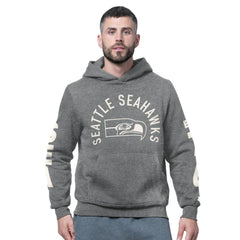 Seattle Seahawks Starter Handoff Vintage Logo Fleece Hoodie Sweatshirt