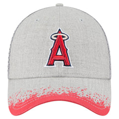 Los Angeles Angels New Era Visor Paint Splatter 39THIRTY Flex Hat | MLB New