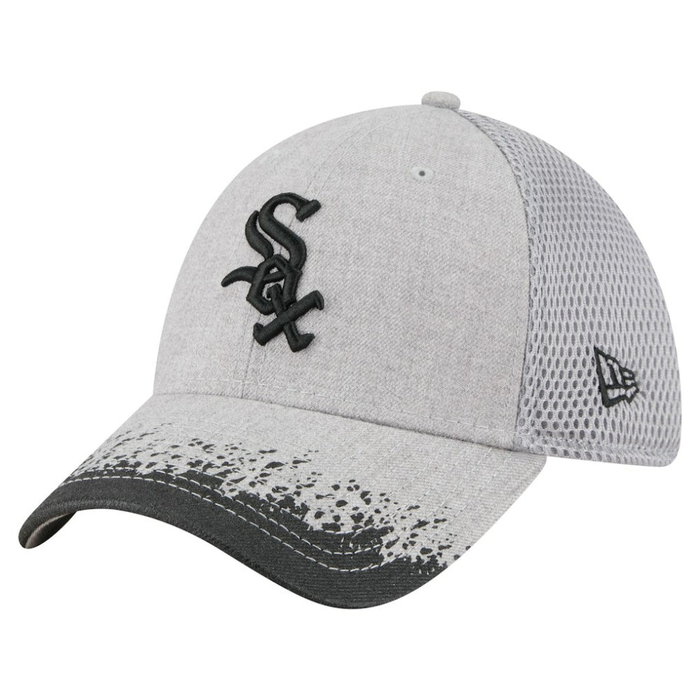 Chicago White Sox New Era Visor Paint Splatter 39THIRTY Flex Hat | MLB Outlet