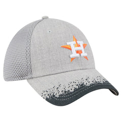 Houston Astros New Era Visor Paint Splatter 39THIRTY Flex Hat | MLB Outlet