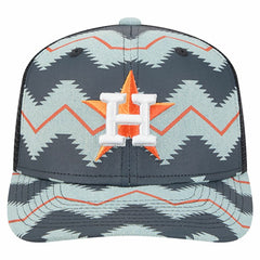 Houston Astros New Era Aztec Denim 9SEVENTY Adjustable Hat | MLB Discount
