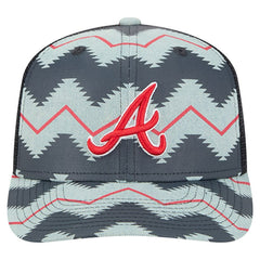 Atlanta Braves New Era Aztec Denim 9SEVENTY Adjustable Hat | MLB Online
