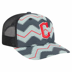Cleveland Guardians New Era Aztec Denim 9SEVENTY Adjustable Hat | MLB For sale