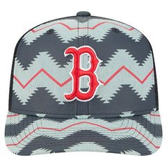 Boston Red Sox New Era Aztec Denim 9SEVENTY Adjustable Hat | MLB Sale