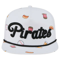 Pittsburgh Pirates New Era Team Cheer Rope 19TWENTY Adjustable Hat | MLB For sale