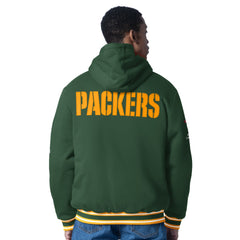 Green Bay Packers G-III Sports by Carl Banks Power Forward Commemorative Full-Zip Hooded Jacket
