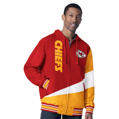 Kansas City Chiefs G-III Sports by Carl Banks Dual Threat Reversable Full-Zip Hooded Jacket