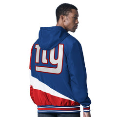 New York Giants G-III Sports by Carl Banks Dual Threat Reversable Full-Zip Hooded Jacket