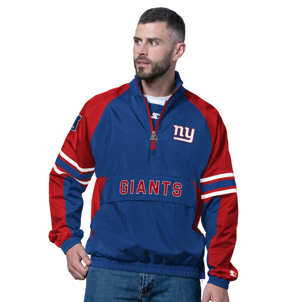 New York Giants Starter Prospect Half-Zip Pullover