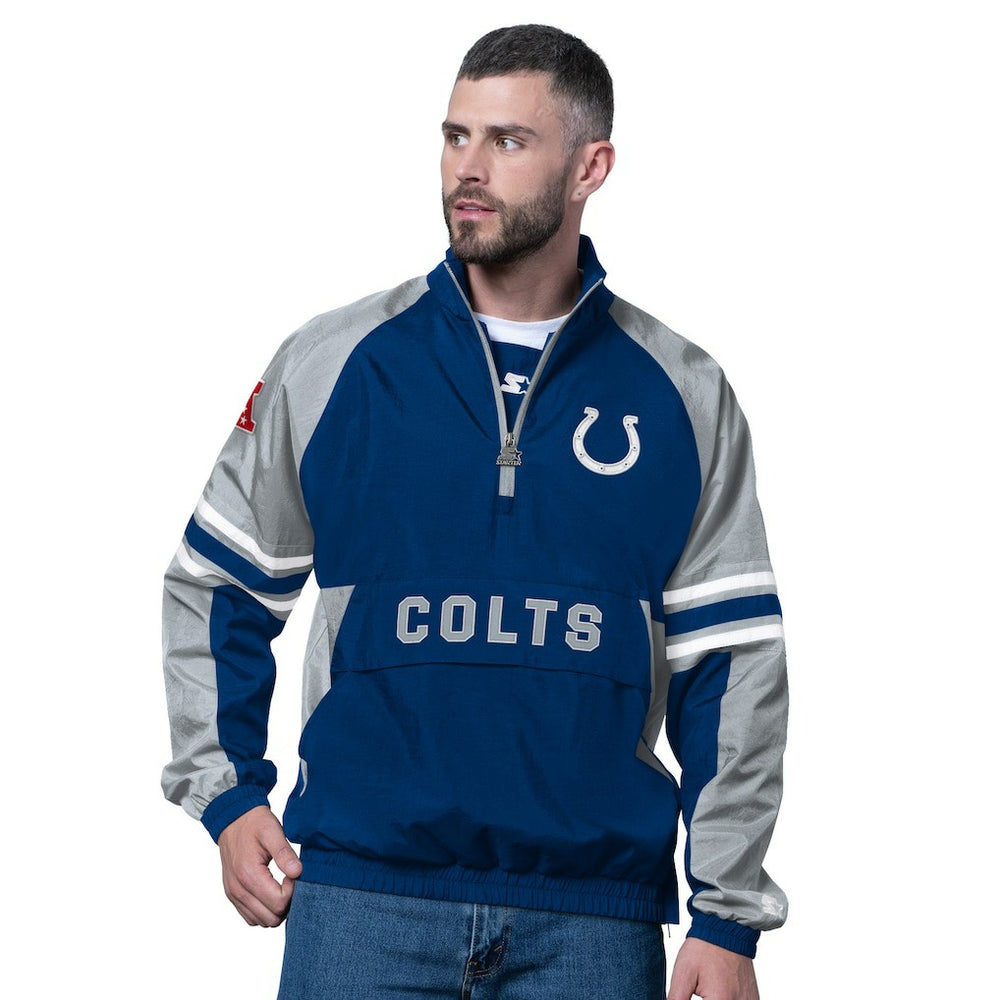Indianapolis Colts Starter Prospect Half-Zip Pullover