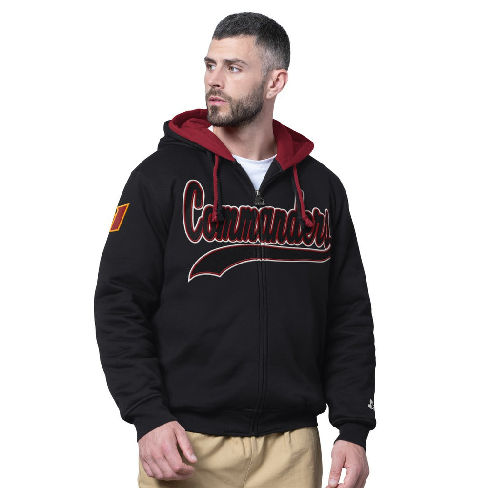 Washington Commanders Starter Big Shot Full-Zip Double Hoodie