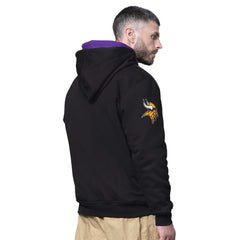 Minnesota Vikings Starter Big Shot Full-Zip Double Hoodie
