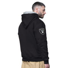 Las Vegas Raiders Starter Big Shot Full-Zip Double Hoodie