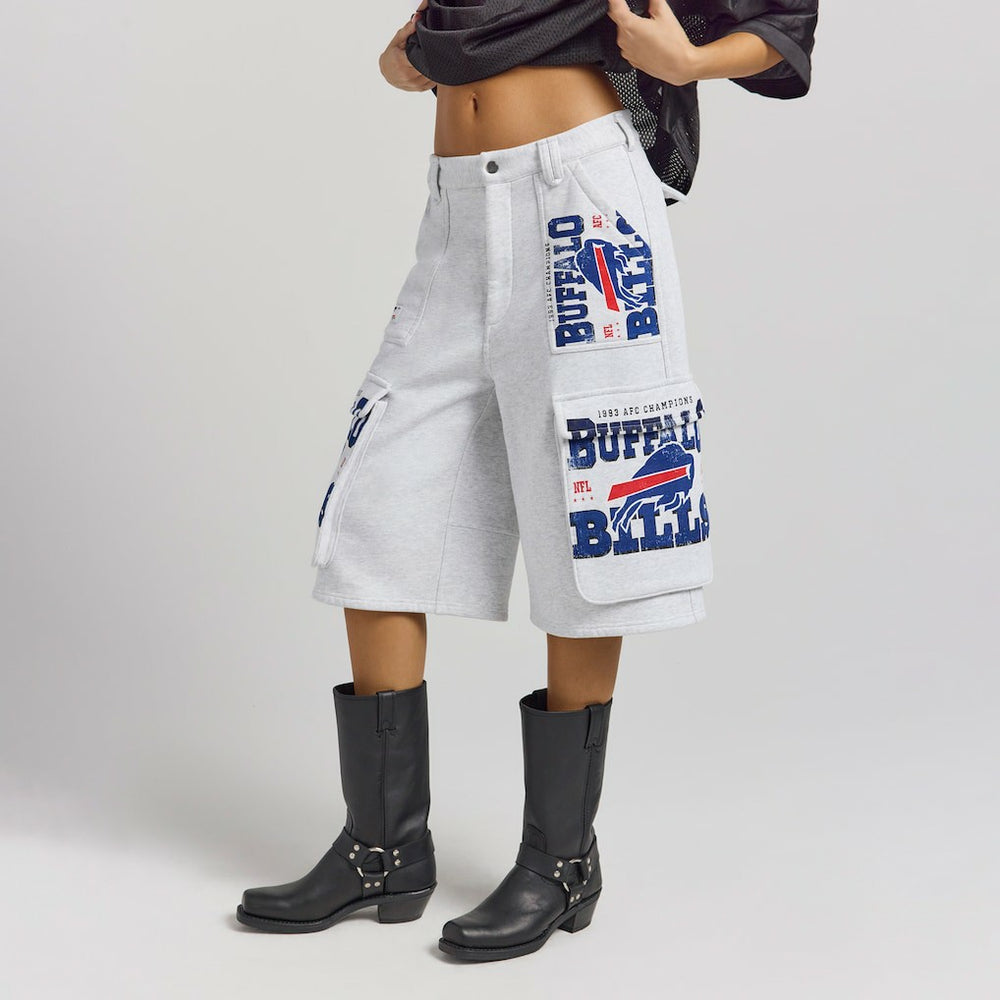 Buffalo Bills Off Season x NFL Women's Fleece Cargo Shorts