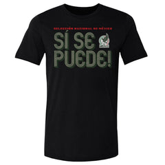 Mexico National Team 500 Level Si Se Puede Inline Bold T-Shirt Black
