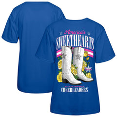 Dallas Cowboys Cheerleaders Women's Sweetheart Boots T-Shirt