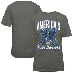 Dallas Cowboys Cheerleaders Women's Sweetheart Bow T-Shirt