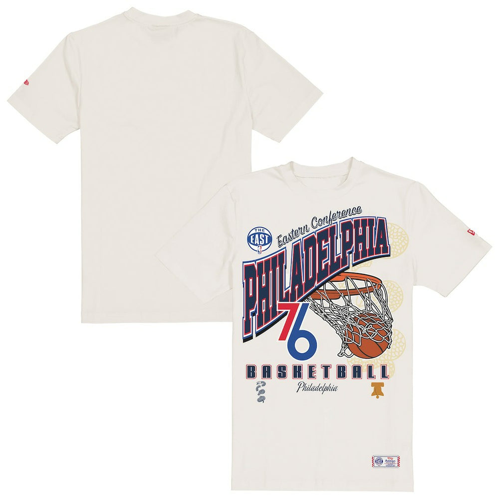 Philadelphia 76ers Oversized City Edition Remix Vintage T-Shirt Discount