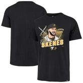 Paul Skenes Pittsburgh Pirates '47 Player Caricature Franklin T-Shirt | MLB Near me