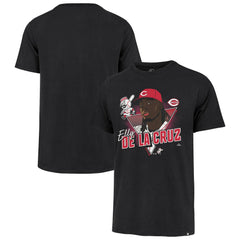 Elly De La Cruz Cincinnati Reds '47 Player Caricature Franklin T-Shirt | MLB Shop