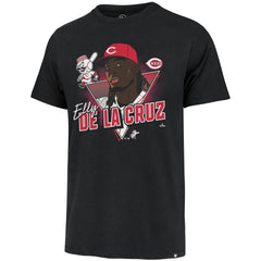 Elly De La Cruz Cincinnati Reds '47 Player Caricature Franklin T-Shirt | MLB Shop
