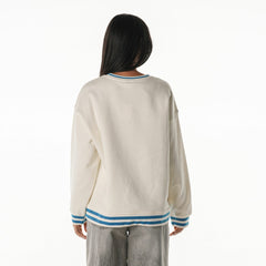 Detroit Lions The Wild Collective Women's Oversized Vintage French Terry Sweatshirt