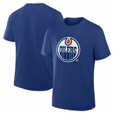 Edmonton Oilers Fanatics Essential Legacy T-Shirt On Sale