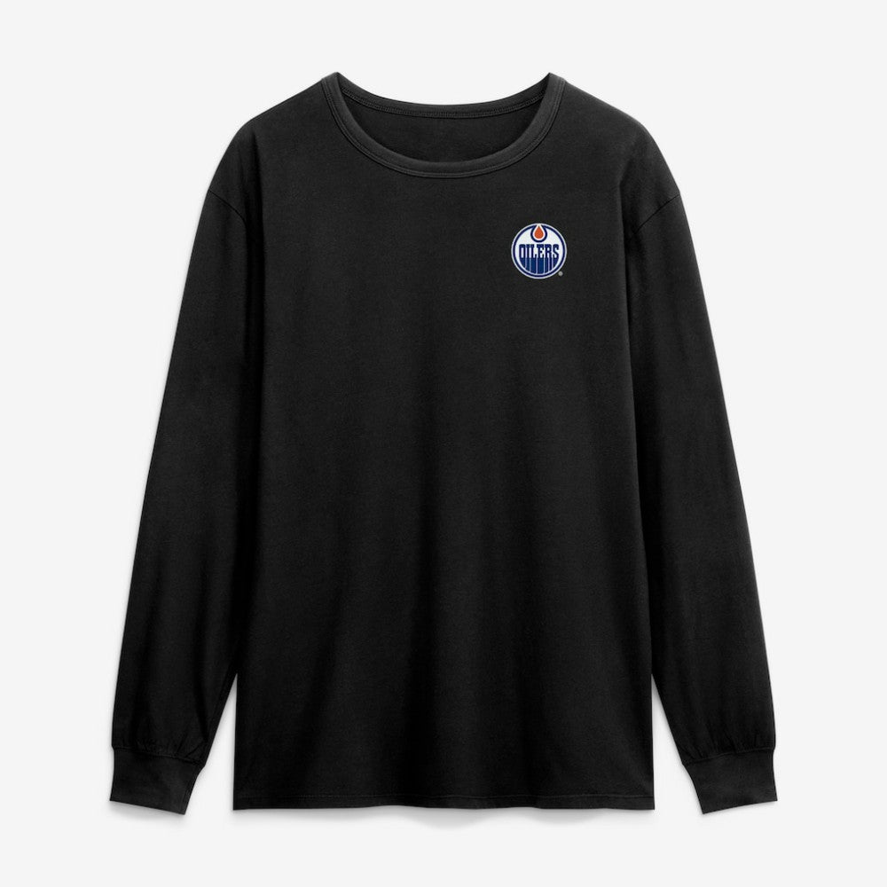 Edmonton Oilers Fanatics Game Long Sleeve T-Shirt Discount