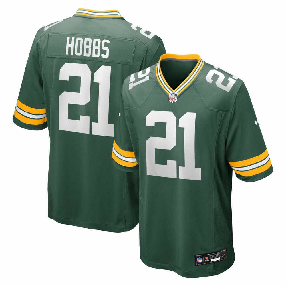 Green Bay Packers Nike Nate Hobbs Team Game Jersey
