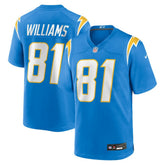 Los Angeles Chargers Nike Mike Williams Team Game Jersey