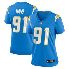 Los Angeles Chargers Nike Da'Shawn Hand Women's Team Game Jersey