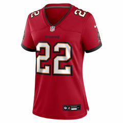 Kindle Vildor Tampa Bay Buccaneers Women's Team Game Jersey - Red