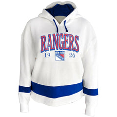 New York Rangers Profile Women's Plus Size Hoodie Outlet