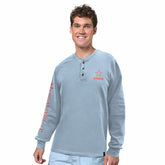 Dallas Cowboys Margaritaville Five O'Clock Henley Long Sleeve T-Shirt