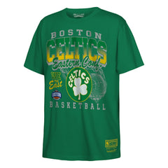 Boston Celtics Youth 2025 NBA Playoffs Retro Monumental T-Shirt Discount
