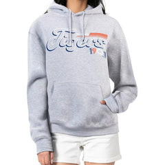 Detroit Tigers Starter Women's Groovy Script Team Fleece Pullover Hoodie | MLB On Sale
